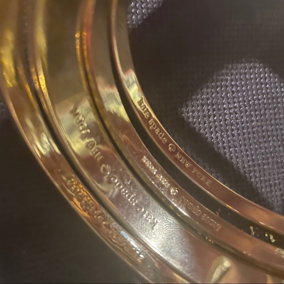 4 Kate Spade Bangles - Picture 3 of 6